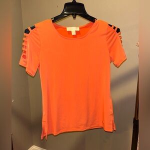 Orange Dressy Micheal Kors Top